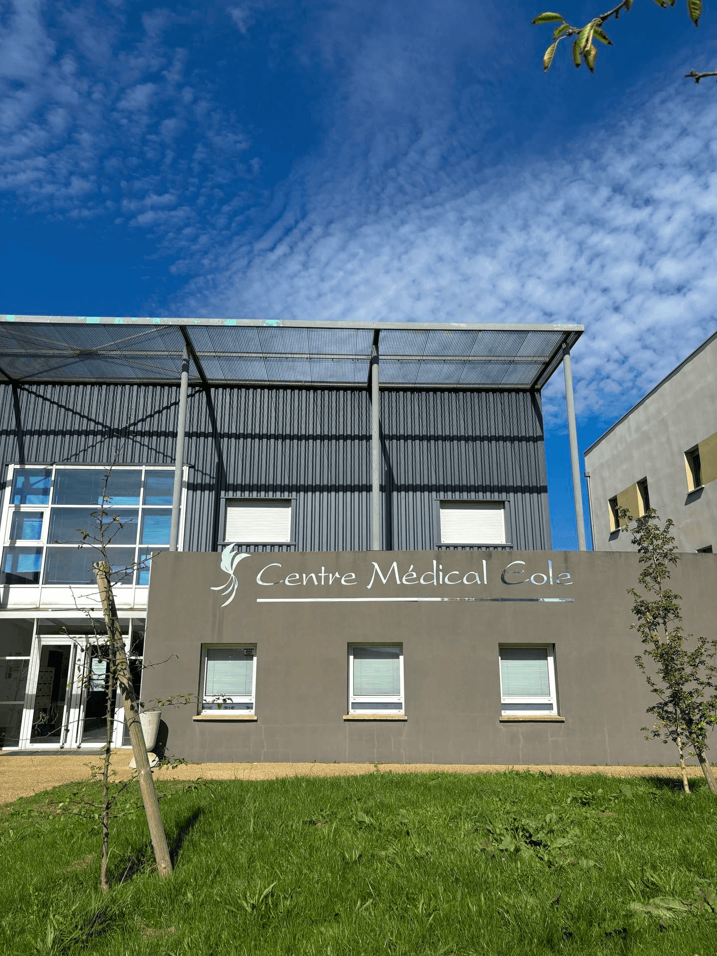 Façade du Centre médical Eole à Valence
